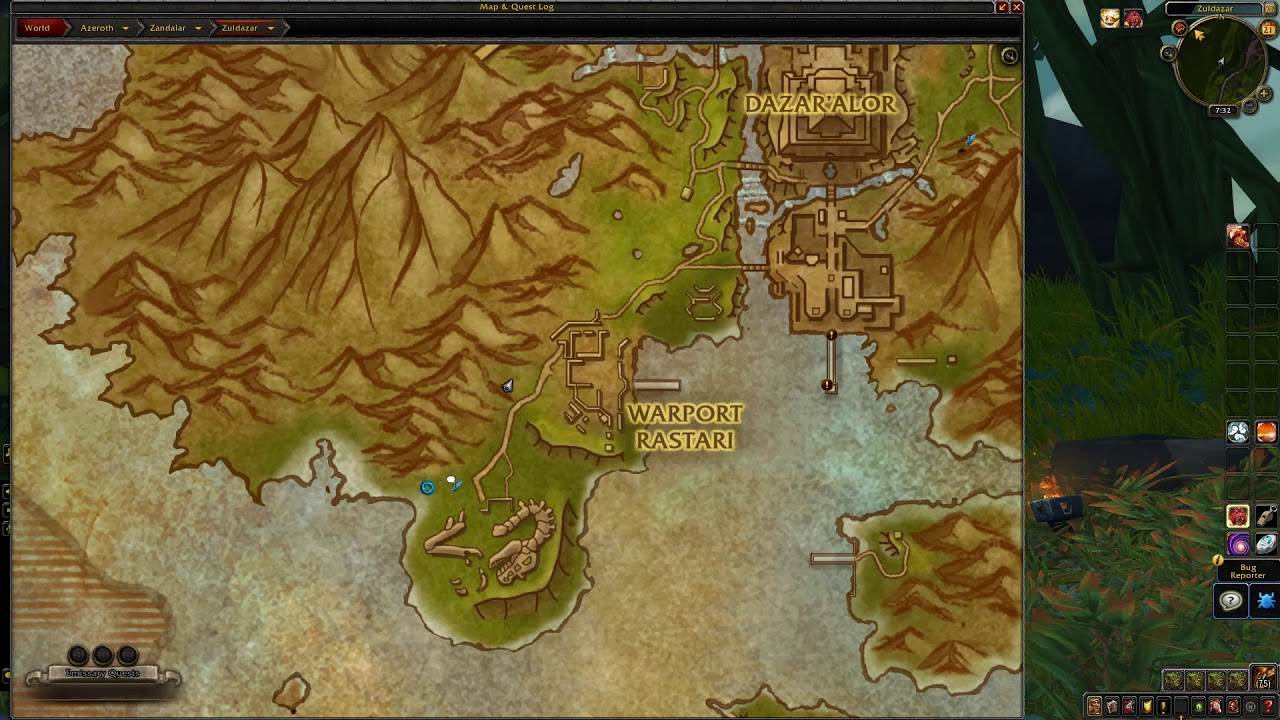 Drust Rune in Zuldazar - YouTube