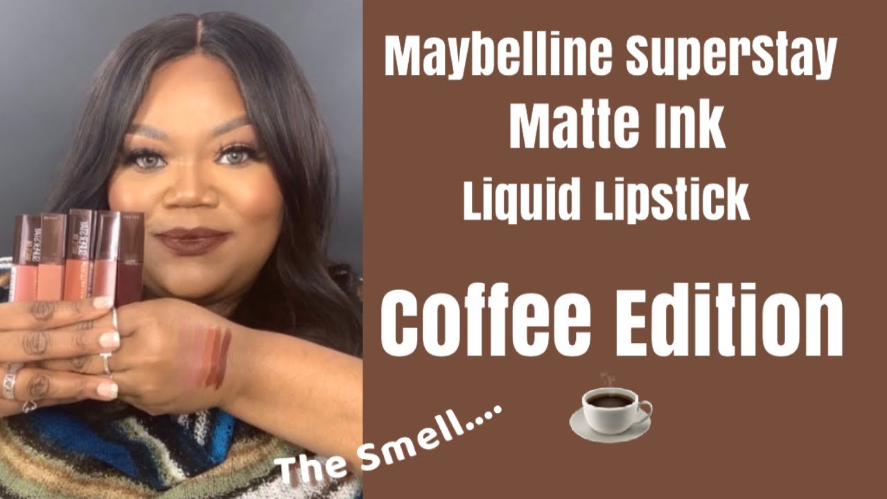 Maybelline SuperStay Matte Ink, Maybelline Super Stay, Maybelline Coffee Li...