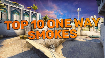 Top 10 One Way Smokes Dust 2 - CS:GO 2020