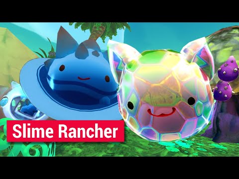 Видео: Да будет жизнь! Стеклянная пустыня в Slime Rancher (6)