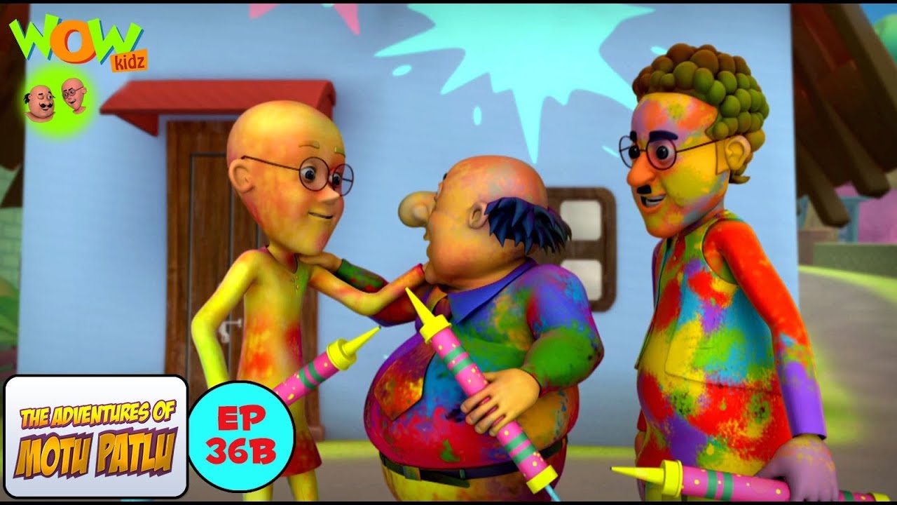 Motu Patlu Cartoons In Hindi  Animated cartoon  Motu Patlu ki Jodi  Wow Kidz