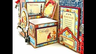 Fun with Graphic 45 Fancy Fold Cards Tutorial