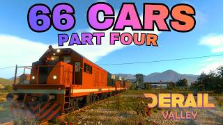 Derail Valley - Realistic Difficulty - 66 Cars (Part Four)