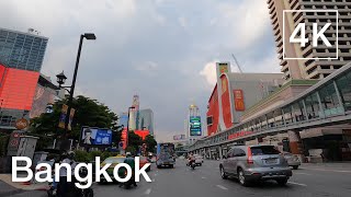 Bangkok 2021 | Cycling Tour Through Pathum Wan - Phaya Thai | Virtual Bike Riding in Thailand [4K]