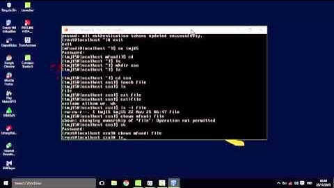 Perintah-perintah di Linux centOS 7