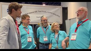 Rebreathers: Interview with Curt Bowen at Scubatron booth DEMA SHOW 2024 Las vegas Gaston Flageat