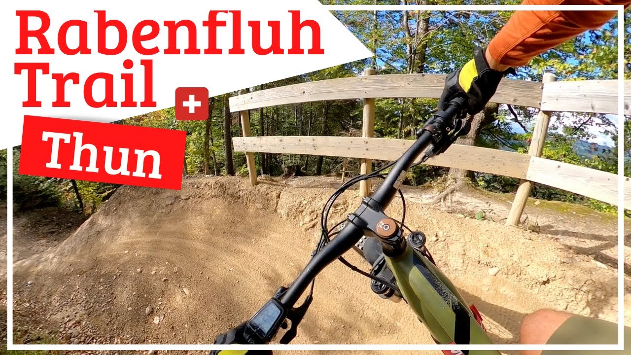 Welcome to my home trail I The Rabenfluh Flow Trail POV Thun Switzerland