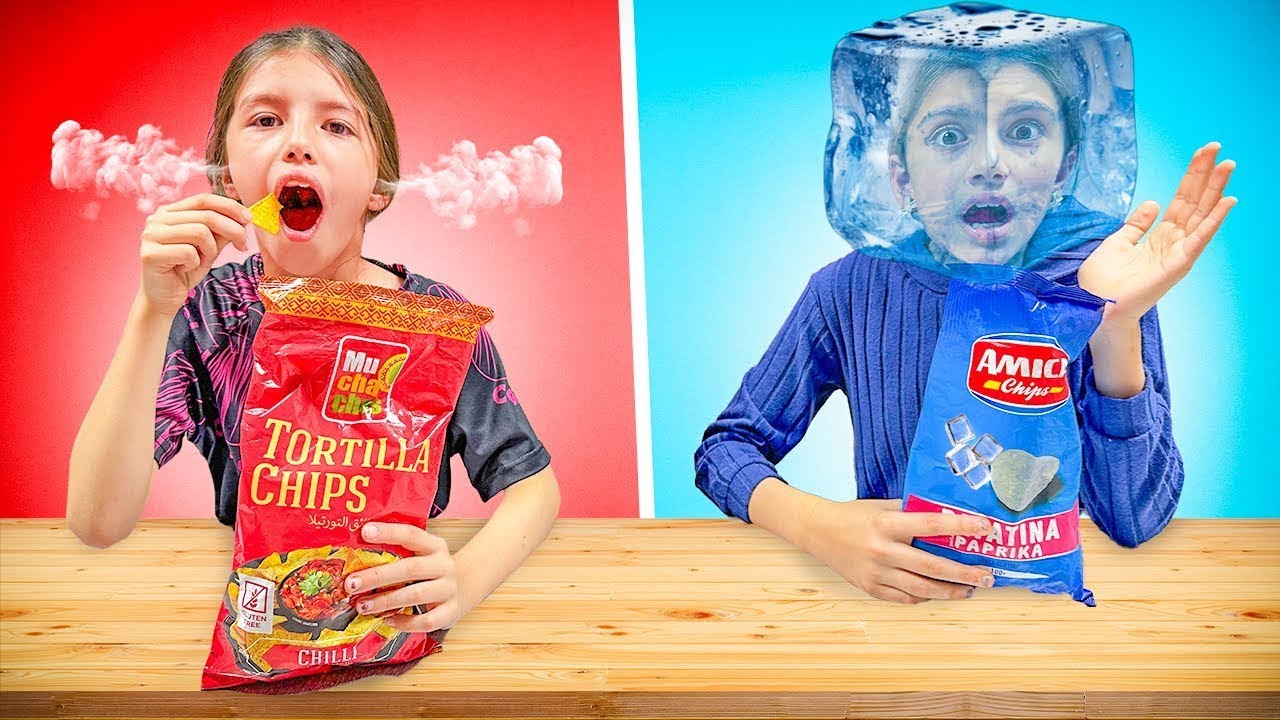 تحدي حار 🔥ضد بارد 🧊