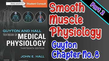 Smooth Muscles Physiology Guyton Chapter 8 Easy Understanding Part 2