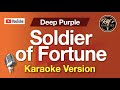 SOLDIER OF FORTUNE - HD KARAOKE (Deep Purple)
