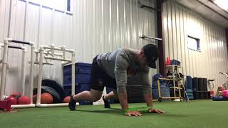 Lateral Bear Crawl/ Banded Wrist