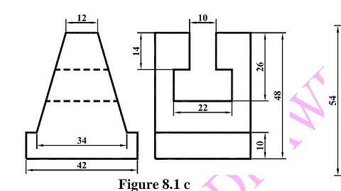 isometric drawing Engineering drawing|| sheet no-8.1c New Tutorial||TU|| Po.U|| by sanjay64official