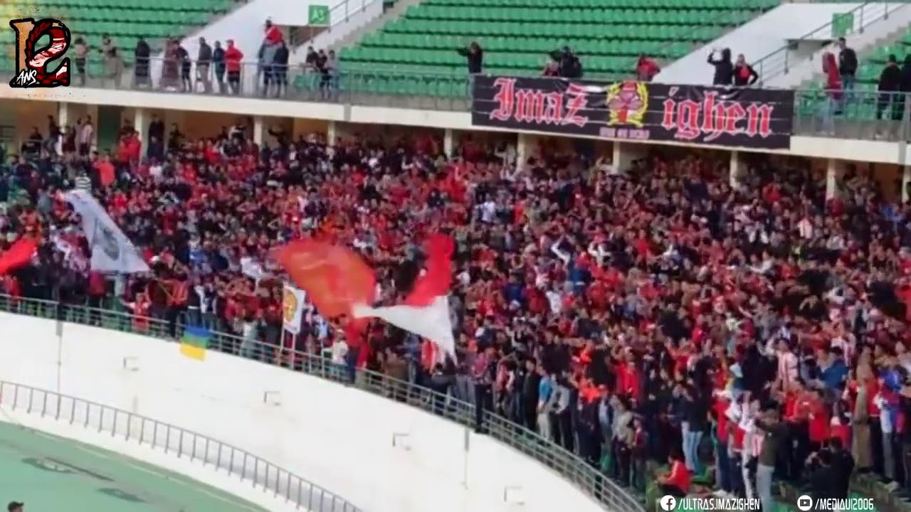 جماهير إلتراس إمازيغن تشعل ملعب أدرار بأغانيها ااجديدة hada parole wslam