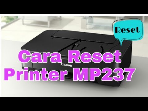 Cara reset printer canon mP237 / kedip 8 kali / error 1701 Cara mereset printer canon mP237 / kedip . 