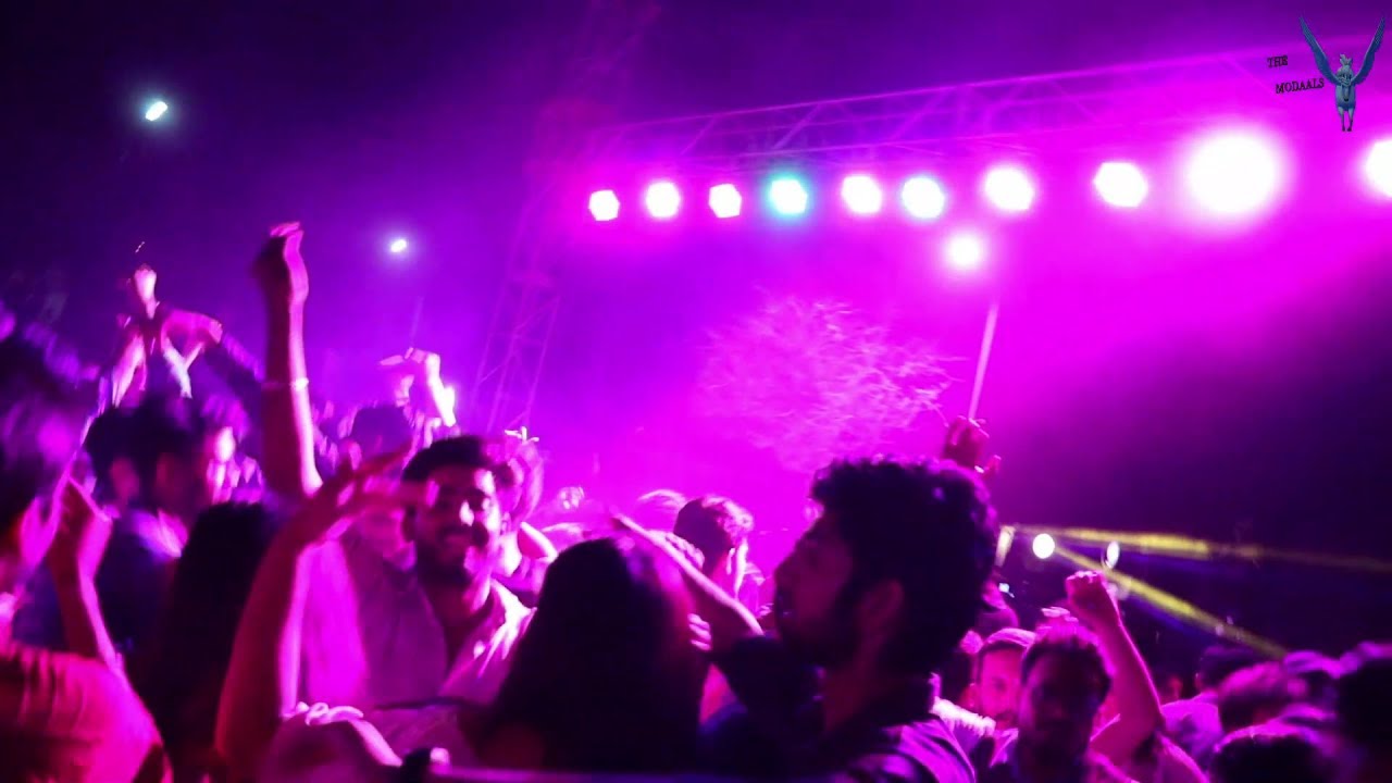 CENTRAL UNIVERSITY OF HARYANA HOSTEL DJ NIGHT 2019 - YouTube