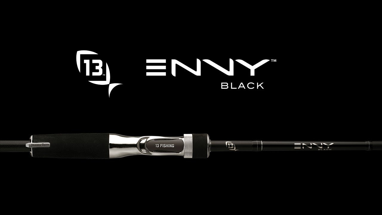Introducing the All New, Redesigned Envy Black Gen 2 Rod Series from 13  Fishing 