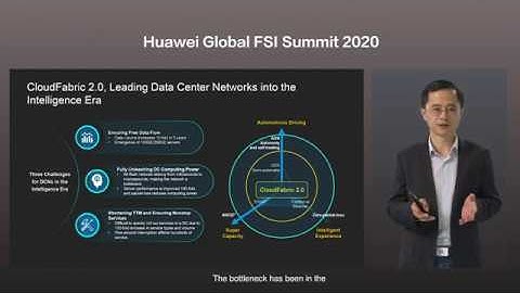 Huawei CloudFabric 2 0, Digital Banking Data Center Networks in the Intelligence Era