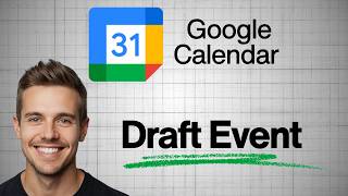 How to Draft a Google Calendar event in Google Docs