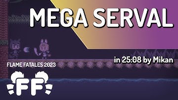 Mega Serval by Mikan in 25:08 - Flame Fatales 2023