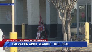 Salvation Army reaches $120,000 Red Kettle Campaign goal