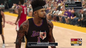 NBA 2K17 PUTBACK KING BADGE TUTORIAL. EASIEST METHOD!!!