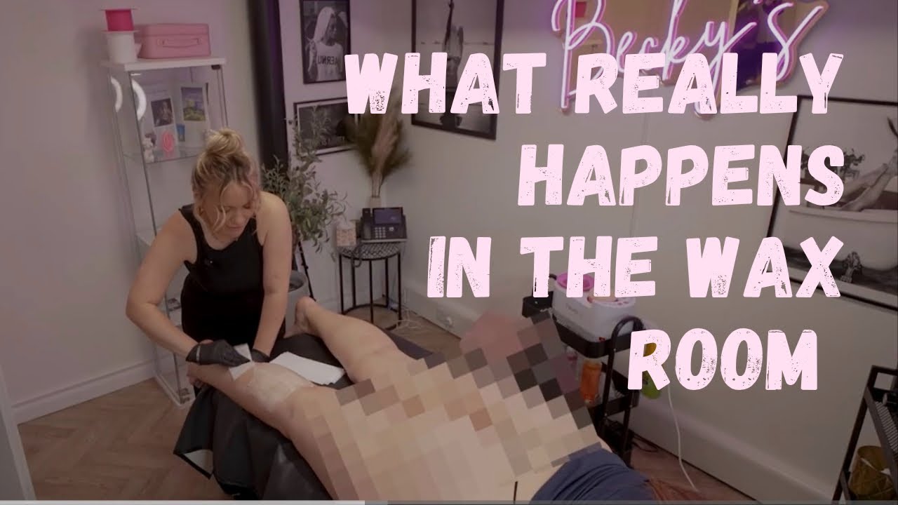WAXING MY CLIENTS - Fly on the wall in the wax room