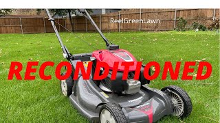 I purchased a reconditioned Honda HRX217 from Home Depot