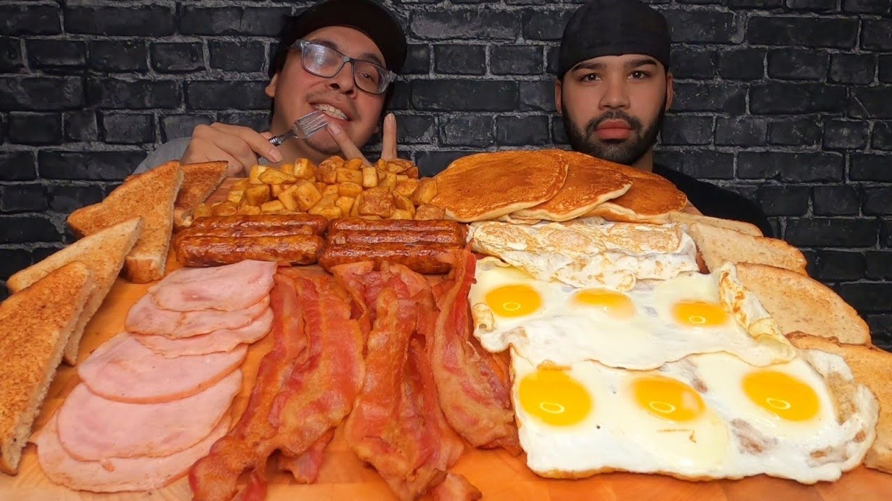 ЗАВТРАК МУКБАНГ С ГЛЕНОМ