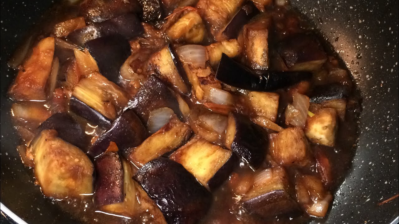How to make Eggplant Adobo Adobong Talong YouTube