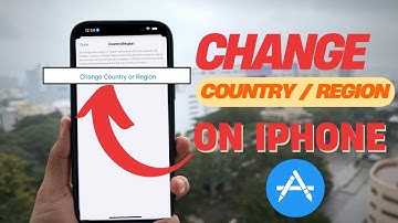 How to change your country or region on iphone App Store