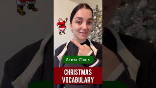 Christmas vocabulary? learnenglish vocabulary christmas