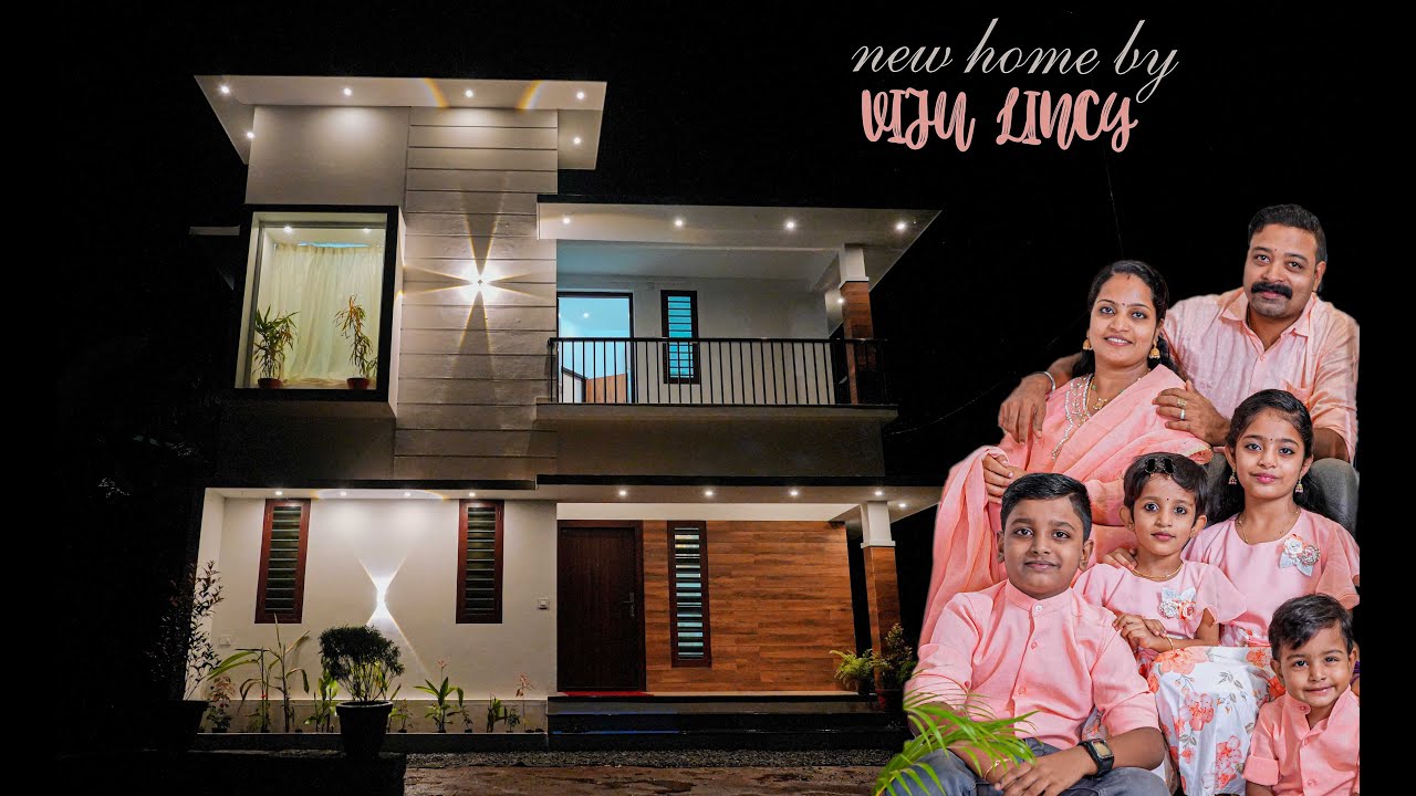 NEW HOME BY VIJU LINCY #housewarming #newhome #viralhome #house  #homedecor #hometour