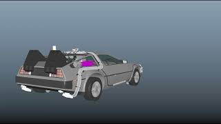 Delorean Animation Test
