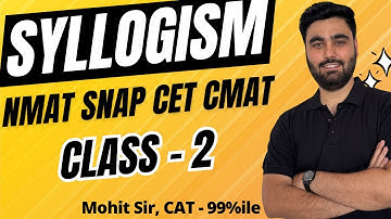 Syllogism Class 2 for NMAT SNAP CMAT CET | Complete Reasoning Class | Learn4Exam