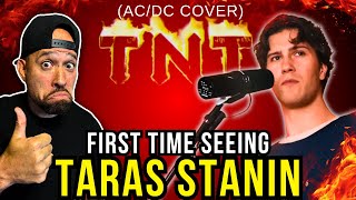 FIRST time SEEING Taras Stanin - TNT (AC/DC COVER) OMG,,THIS BEATBOX IS NUTTY!!!!