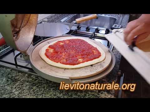 Telaio per infornare pizza (peel) o pane, su pietra refrattaria - YouTube