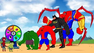 Team HULK, SUPER MAN, VENOM vs IRON SPIDERMAN : Returning from the Dead SECRET - SUPER HEROES MOVIE