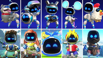 ASTRO BOT - All Power-Ups & Transformations