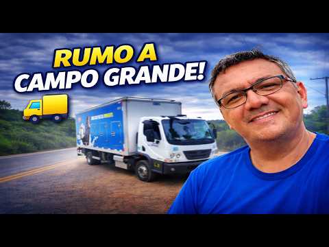 Did I get off the semi-trailer truck? In Água Clara on the way to Campo Grande, MS - EP01/26