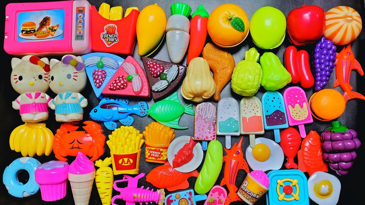 5:49 Minutes Satisfying with Unboxing Hello Kitty Sanrio Kitchen Cooking Play Set ASMR