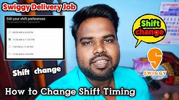 🔥Swiggy Delivery Job | 💡Shift Change எப்படி பண்ணலாம்? | 🤯Part Time ~ Full Time