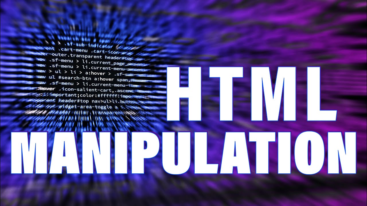 HTML Manipulation auf einer Shopseite - YouTube