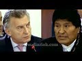 Evo Morales dejó en offside a Macri con su categórica intervención en la Cumbre de las Américas