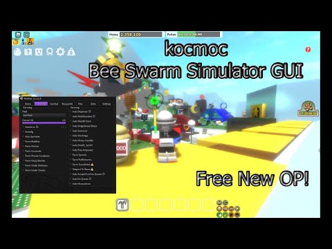 New Bee Swarm Simulator GUI Script | Kocmoc BSS Gui | OP 2022 Working Script | Roblox