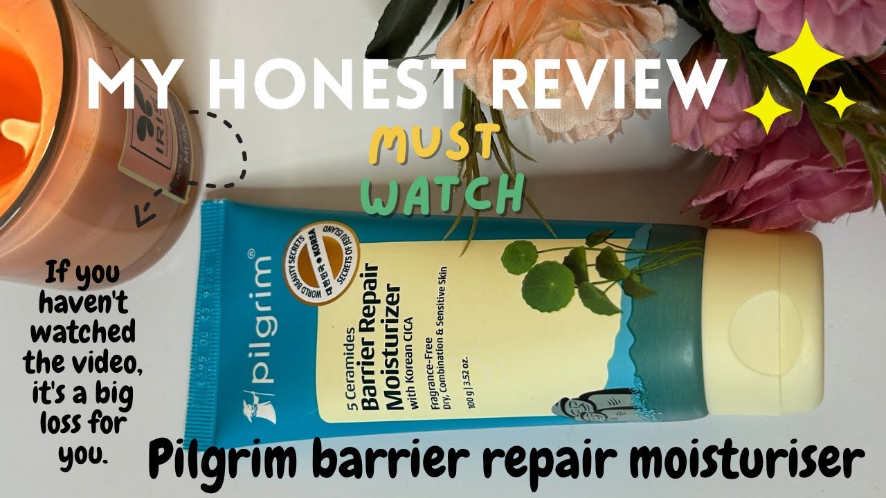 Pilgrim Barrier Repair Moisturizer | Winter Must Haves | Winter Skincare Routine | Pilgrim Skincare