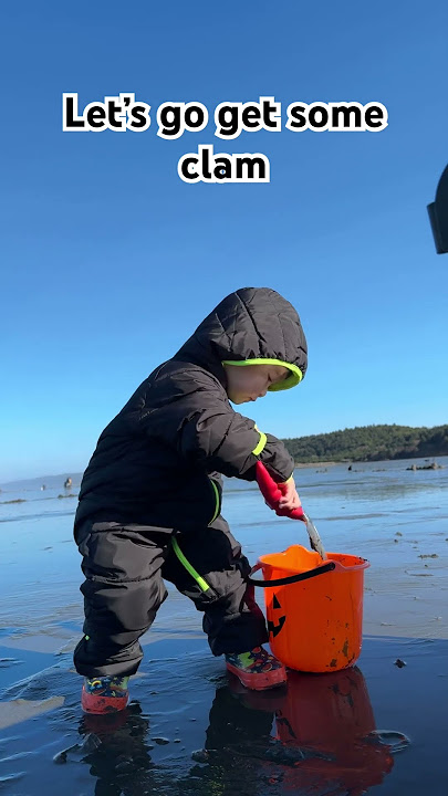 Let’s go get some clam #cutebaby #cutekids #beachvibes #clamdigging #summervibes