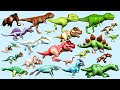 21 dinosaur games 3 trex giganotosaurus spinosaurus carnotaurus triceratops  vv dkg 230317