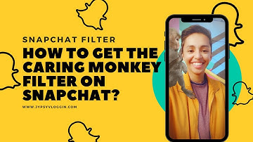 How to get the Caring Monkey filter on Snapchat