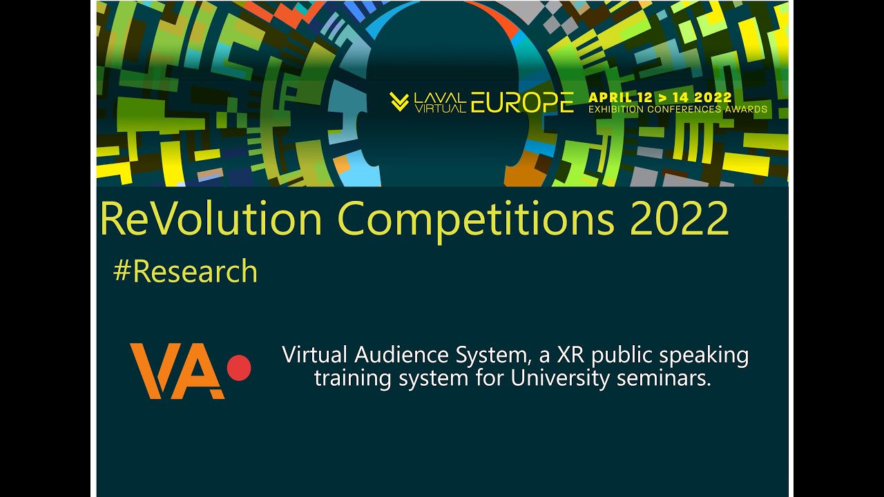 Demo - Virtual Audience System (VAS) - LavalVirtual ReVolution 2022