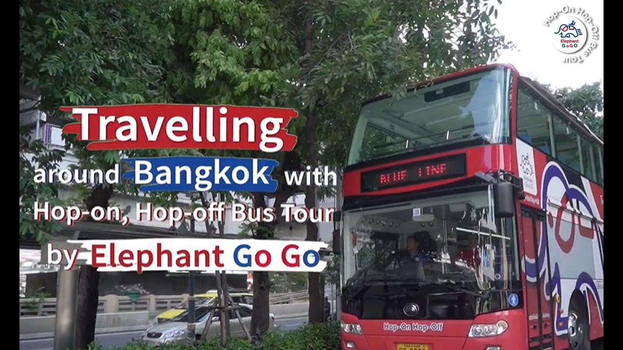 elephant go go bus tour bangkok